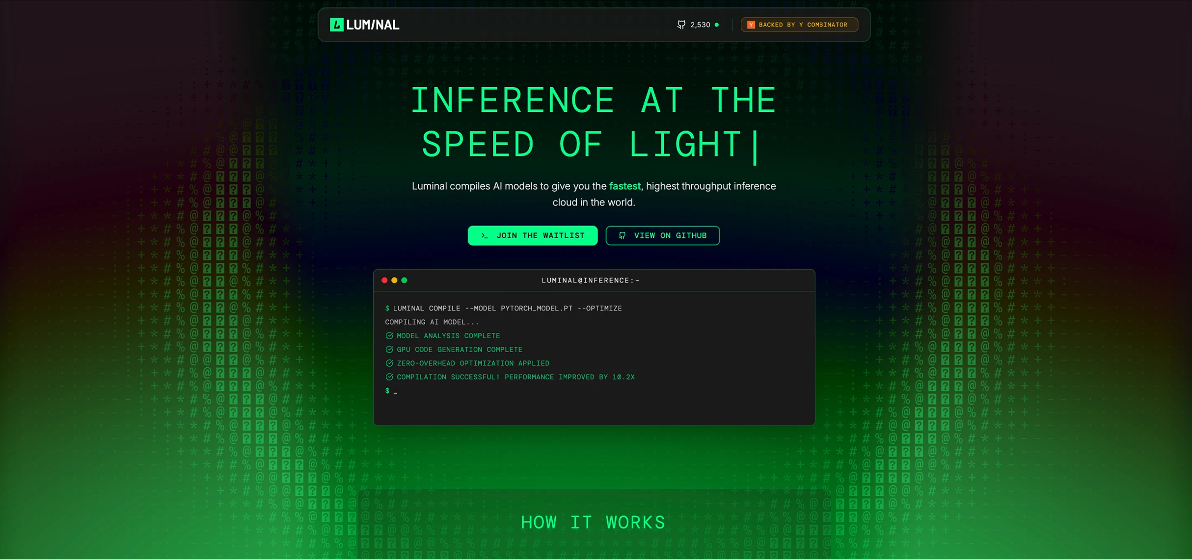 Luminal AI Inference Platform Demo