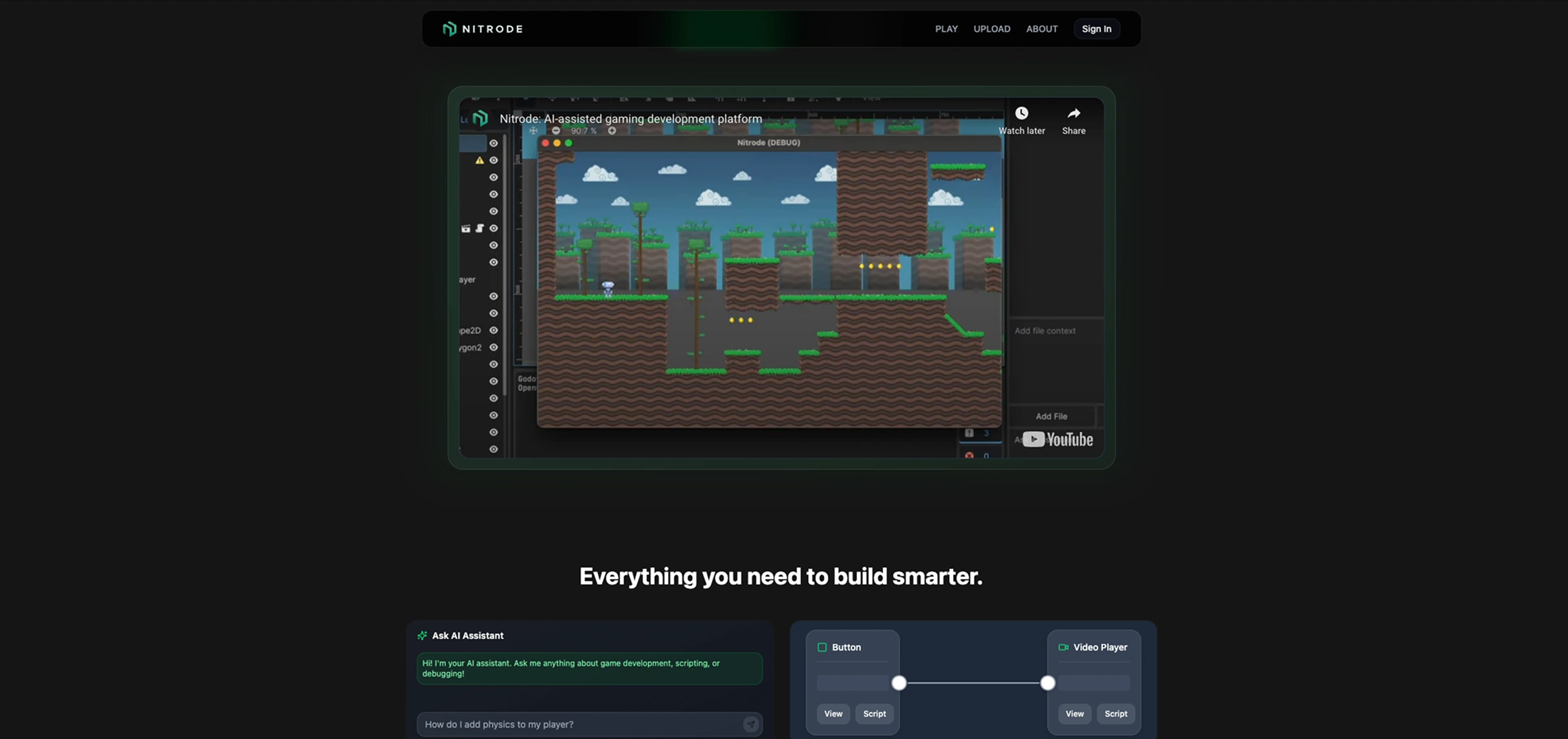 Nitrode AI Game Engine Demo